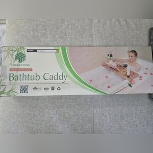 Bamboo Bathtub Caddy
